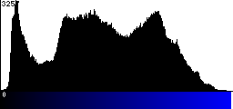Blue Histogram