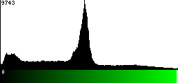 Green Histogram