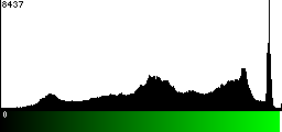 Green Histogram
