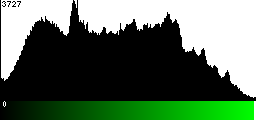 Green Histogram