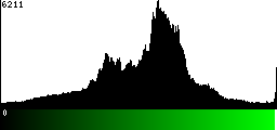 Green Histogram
