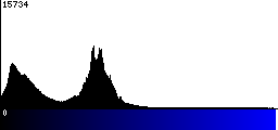 Blue Histogram