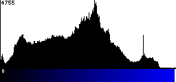 Blue Histogram