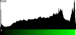 Green Histogram