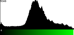 Green Histogram