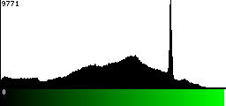 Green Histogram