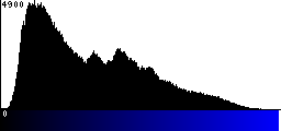 Blue Histogram