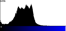 Blue Histogram