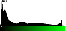 Green Histogram