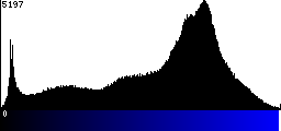 Blue Histogram