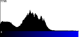 Blue Histogram
