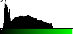 Green Histogram
