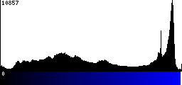 Blue Histogram