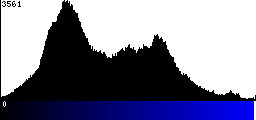 Blue Histogram