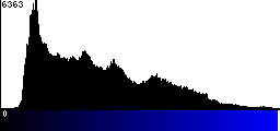 Blue Histogram