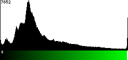 Green Histogram