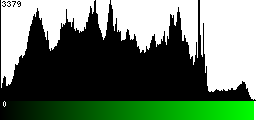 Green Histogram