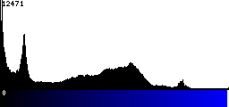 Blue Histogram