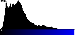 Blue Histogram