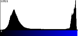 Blue Histogram