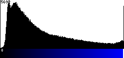 Blue Histogram