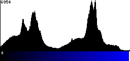 Blue Histogram