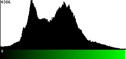 Green Histogram