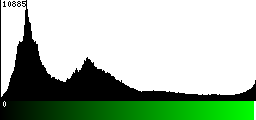 Green Histogram