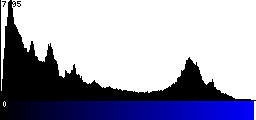 Blue Histogram