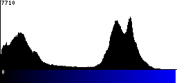 Blue Histogram