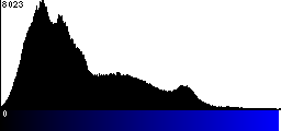 Blue Histogram