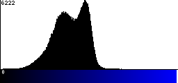 Blue Histogram