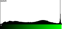Green Histogram