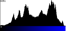 Blue Histogram