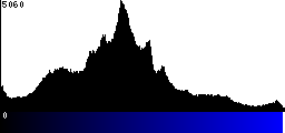 Blue Histogram