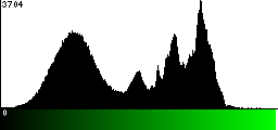 Green Histogram