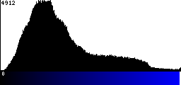 Blue Histogram