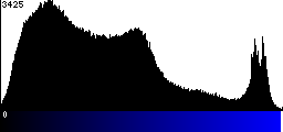 Blue Histogram