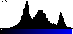Blue Histogram
