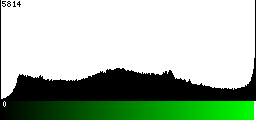 Green Histogram