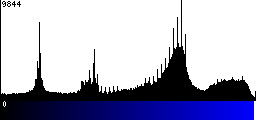 Blue Histogram