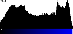 Blue Histogram