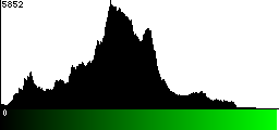 Green Histogram