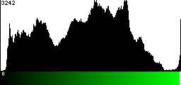 Green Histogram