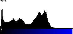 Blue Histogram