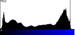 Blue Histogram