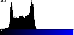 Blue Histogram