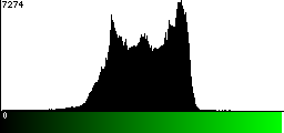 Green Histogram