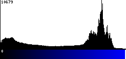 Blue Histogram
