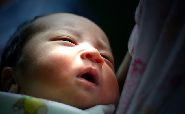 sleeping baby